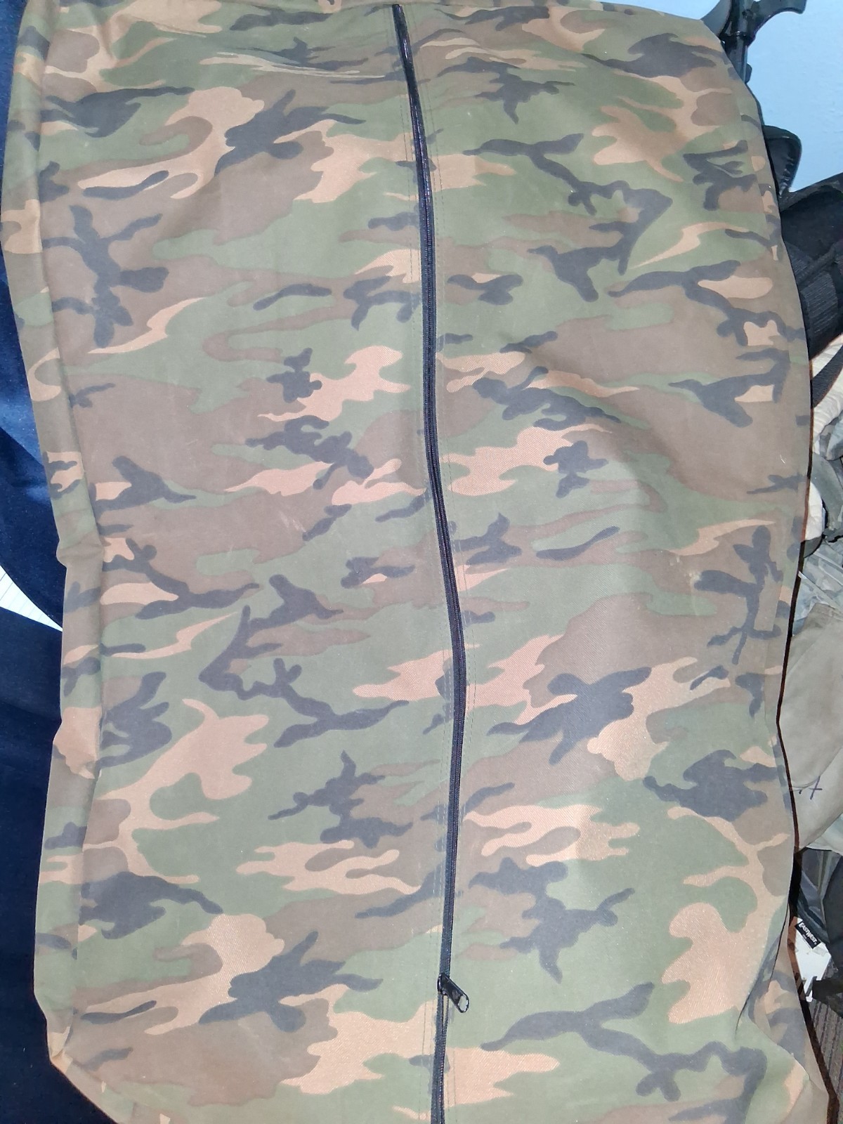 Camouflage Garment Bag Travel Luggage Military Uniform Carry Case