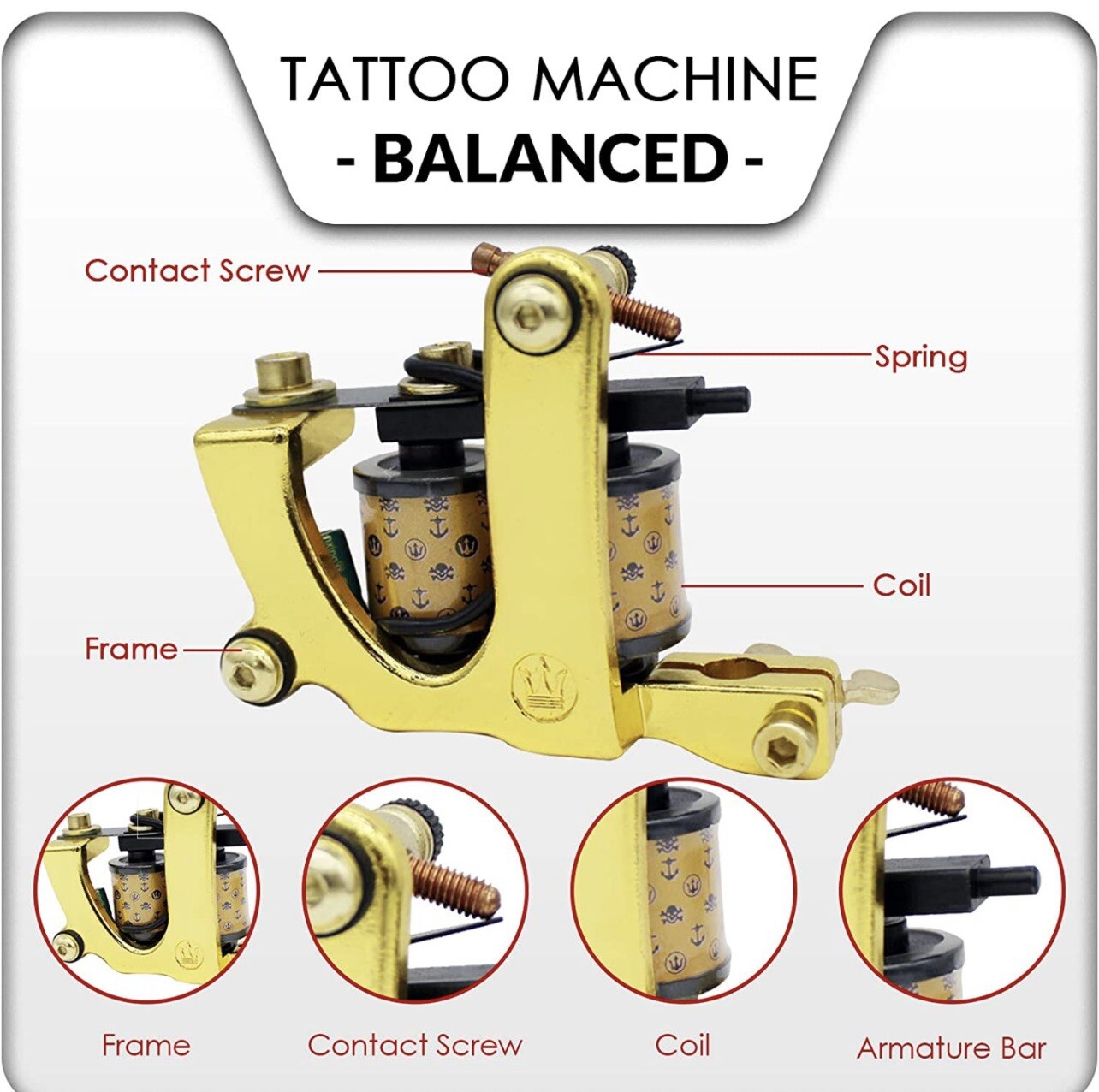 Complete Tattoo Kit For Beginners Tattoo Supply Kit