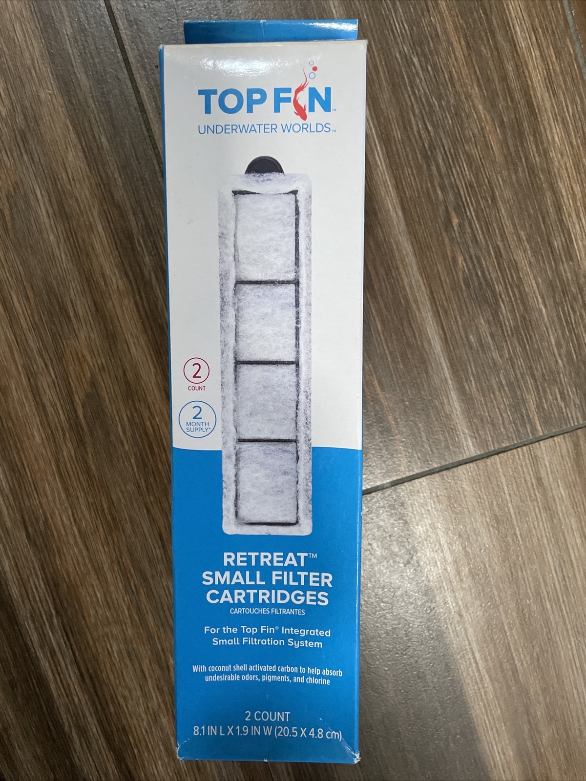 Top Fin Small Retreat Filter Cartridges 2 COUNT TF-SMALL 5255669 TF-26-3392