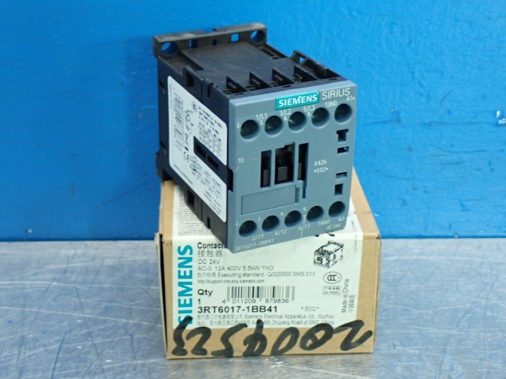 SIEMENS CONTACTOR 3RT6017-1BB41