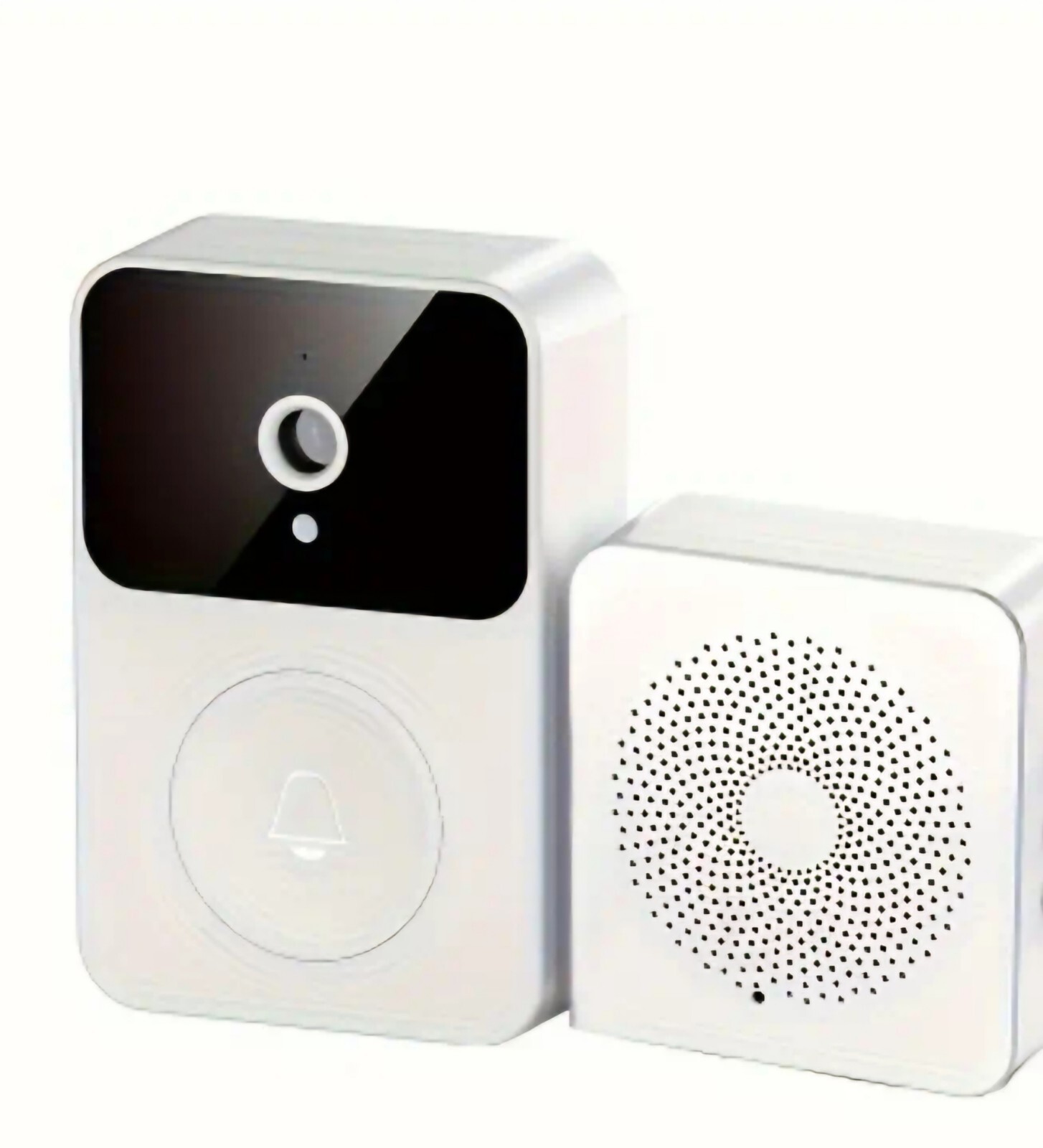 NEW SMART DOORBELL CAMERA VISUALIZABLE X9 BRAND WIFI WHITE WIRELESS