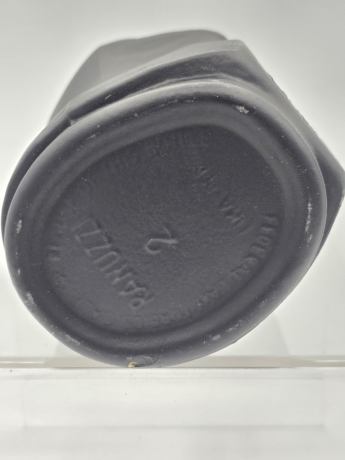 Vintage 1970s Ranuzzi Black Bottle - Lima Peru