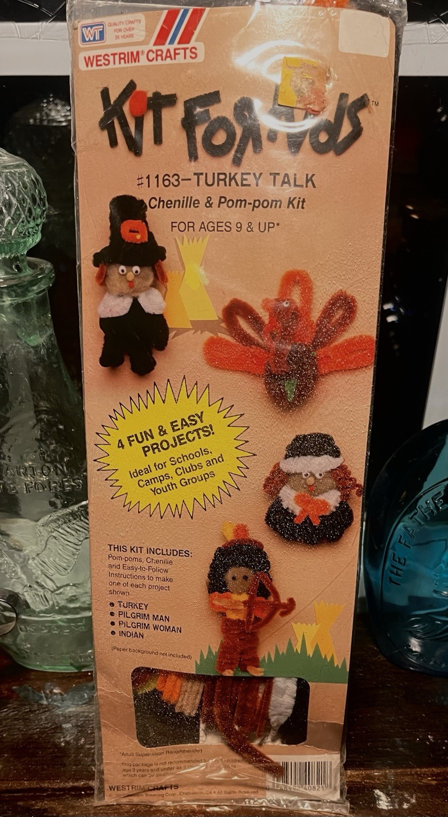 Westin Crafts-Kit for Kids-Thanksgiving- New, unopened-No. 1163