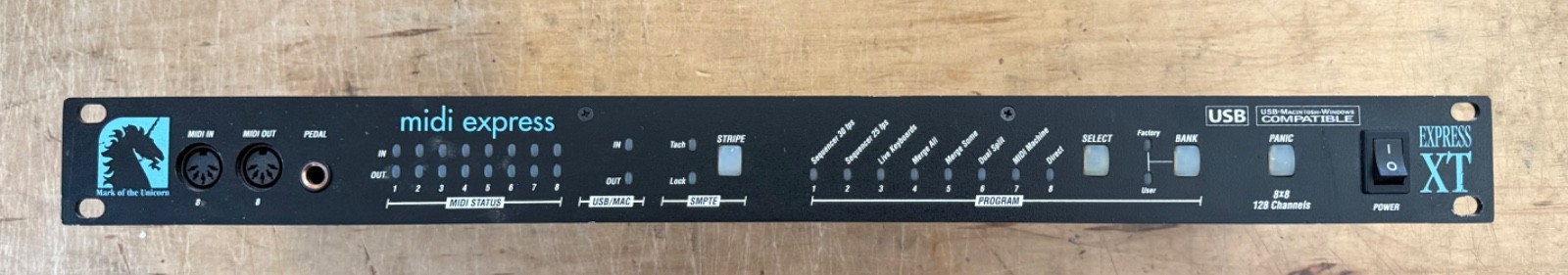 MOTU Midi Express 128 8x8 USB Interface