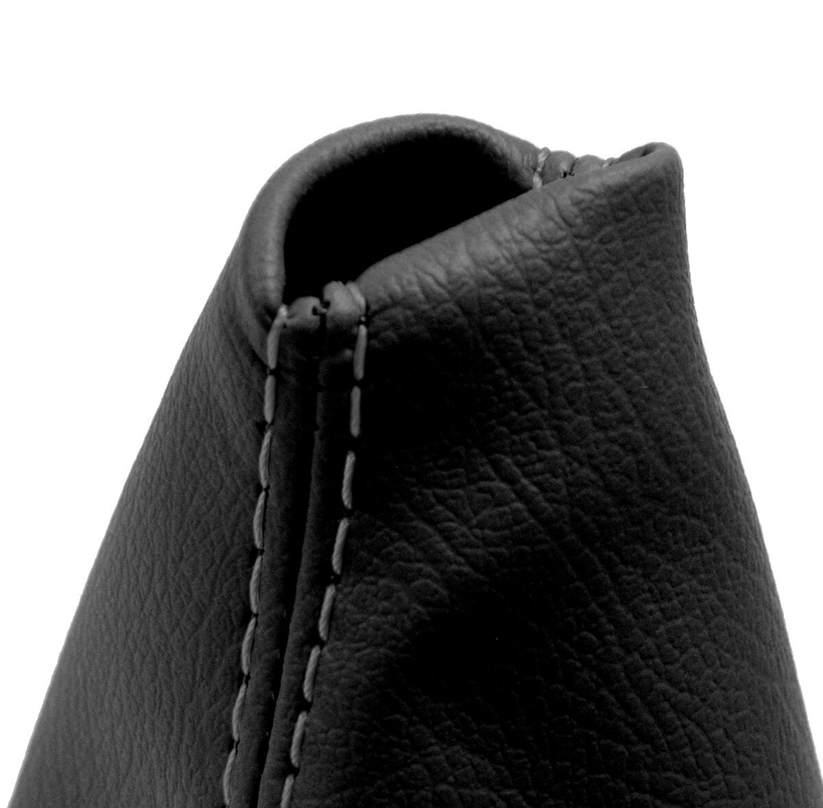 Fits 08-12 Land Rover LR2 Synthetic Leather Automatic Shift Boot Gray Stitch