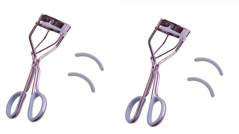 Eyelash Spa Life Lash Curler in Purple with Replacement Pads  2 Pack