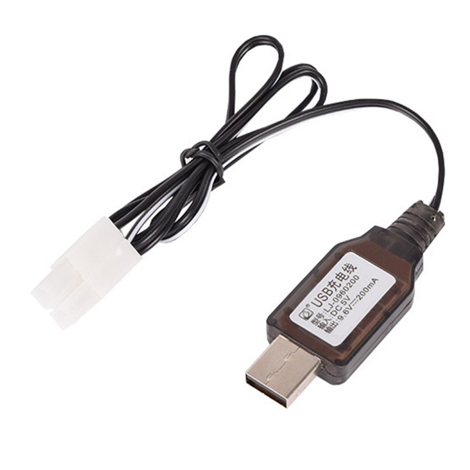 DC 5V 1A-2A RC Car Boat Model USB NiCd/NiMH Battery Charger Connector Cable a