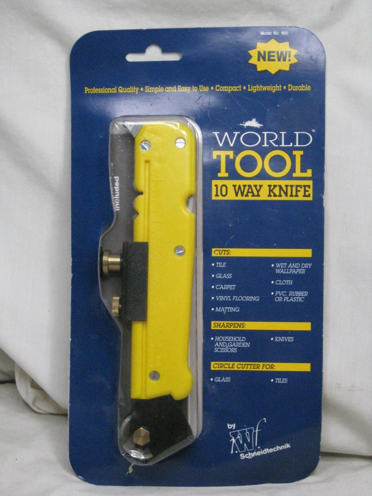 W.f. Schneidtechnik World 10 Way Knife Model No. 903 utility specialty tool