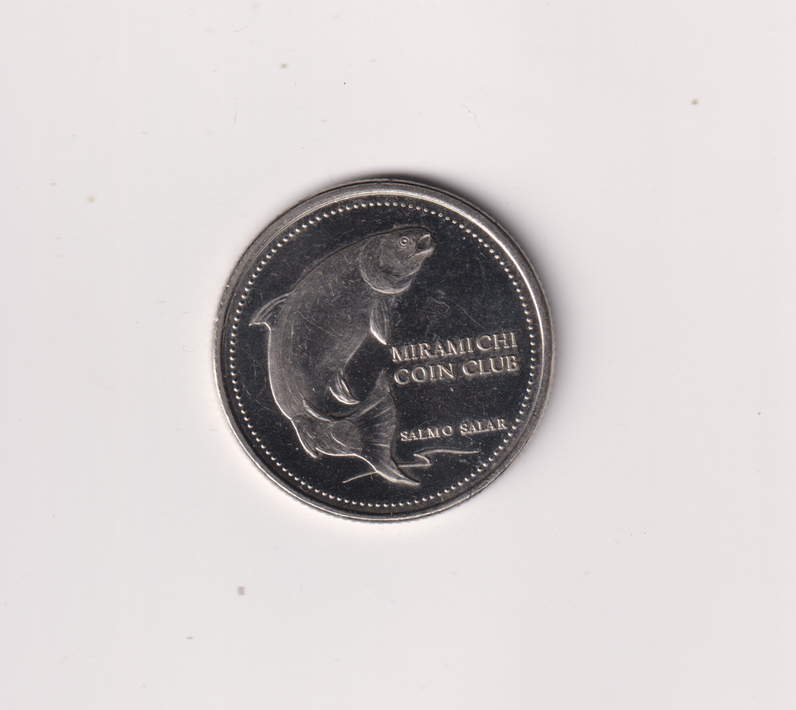 1982 Miramichi Coin Club NB Trade Dollar Token Newcastle New Brunswick.UNC KK65