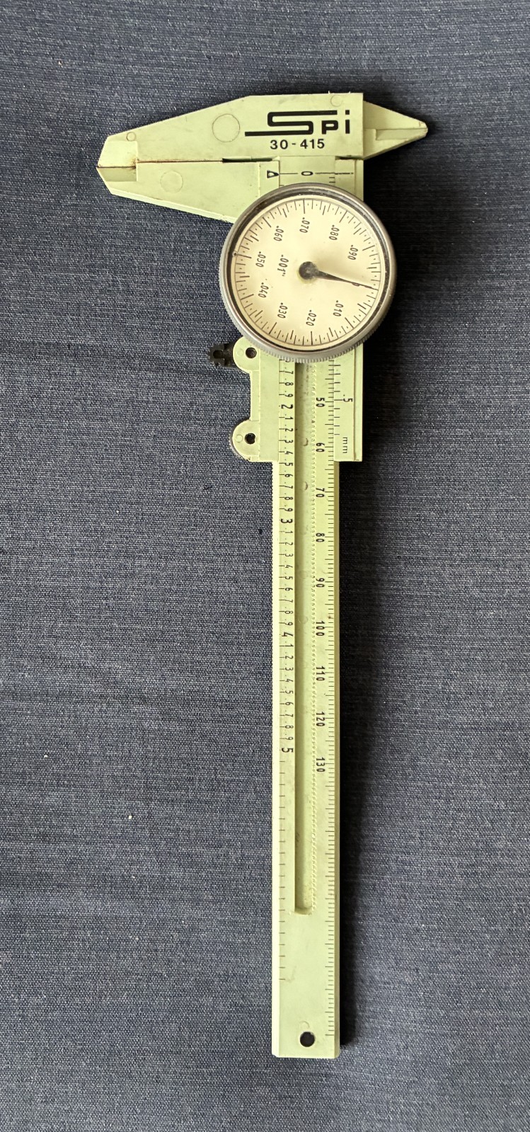 Vintage Swiss Made SPI Model 30-415 Dial Caliper