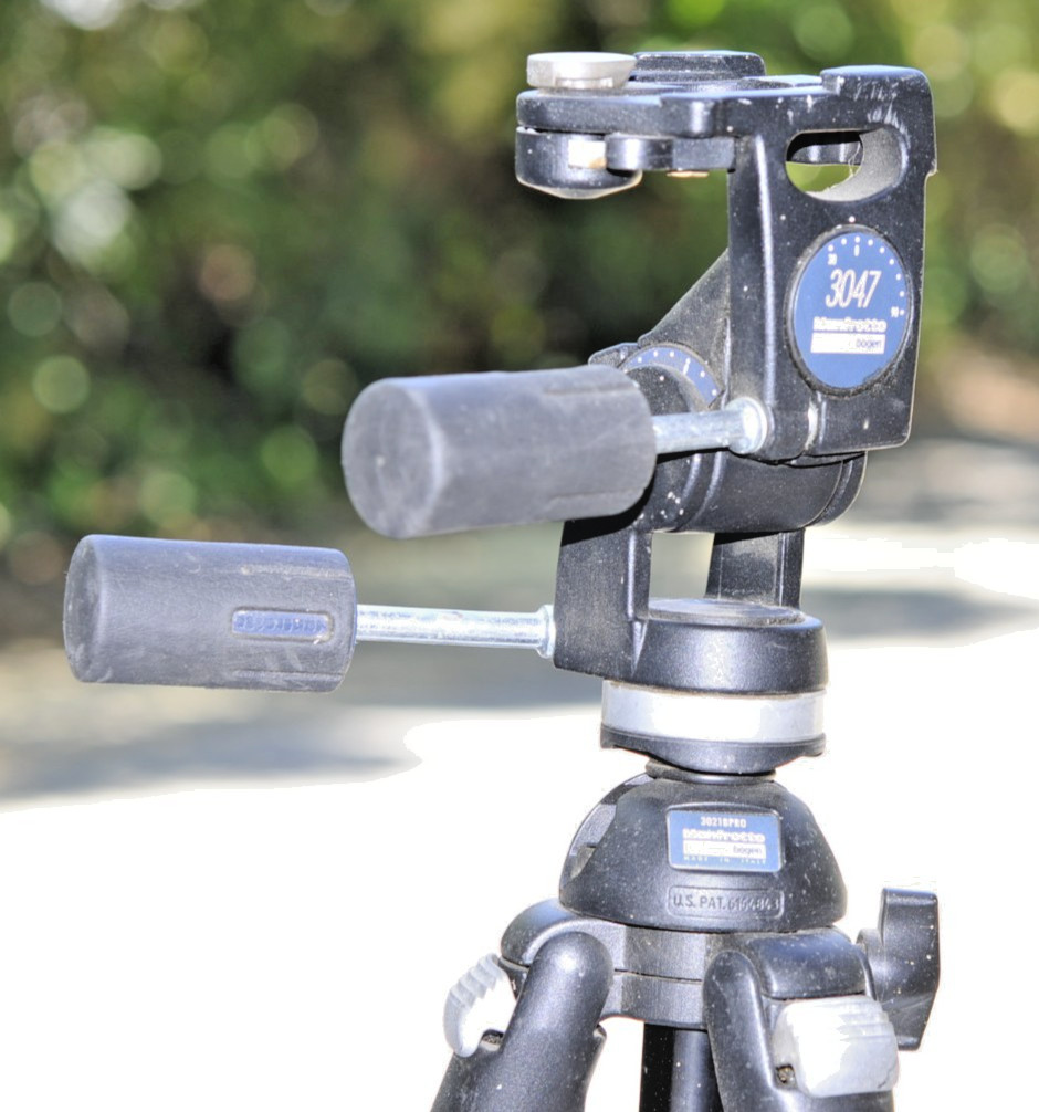 Manfroto 3047 Tripod, 6 ft high, not used much