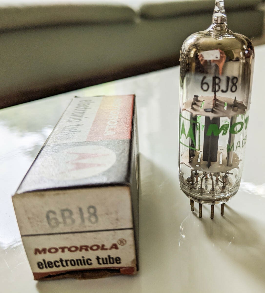 NOS IN BOX Motorola 6BJ8 Tube *Quick Ship. 2 Available*