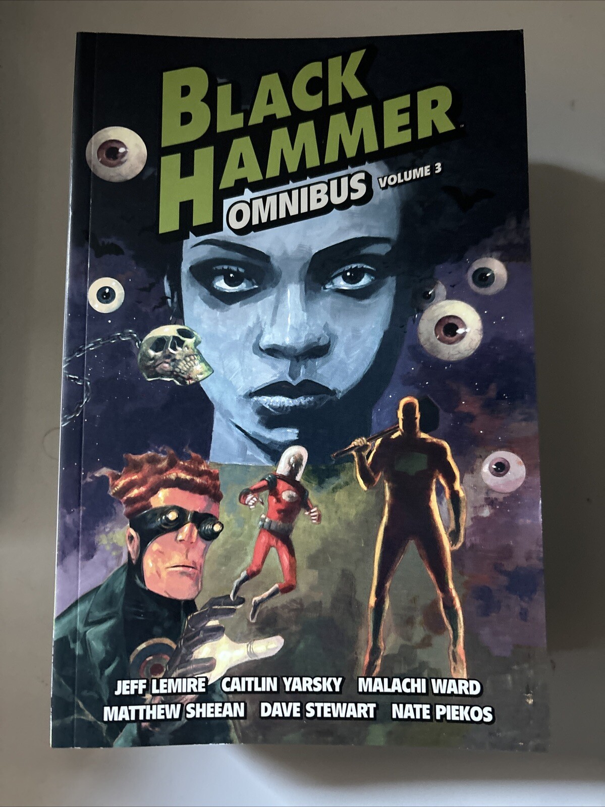 Black Hammer Omnibus Volume 3 by Jeff Lemire Paperback Book
