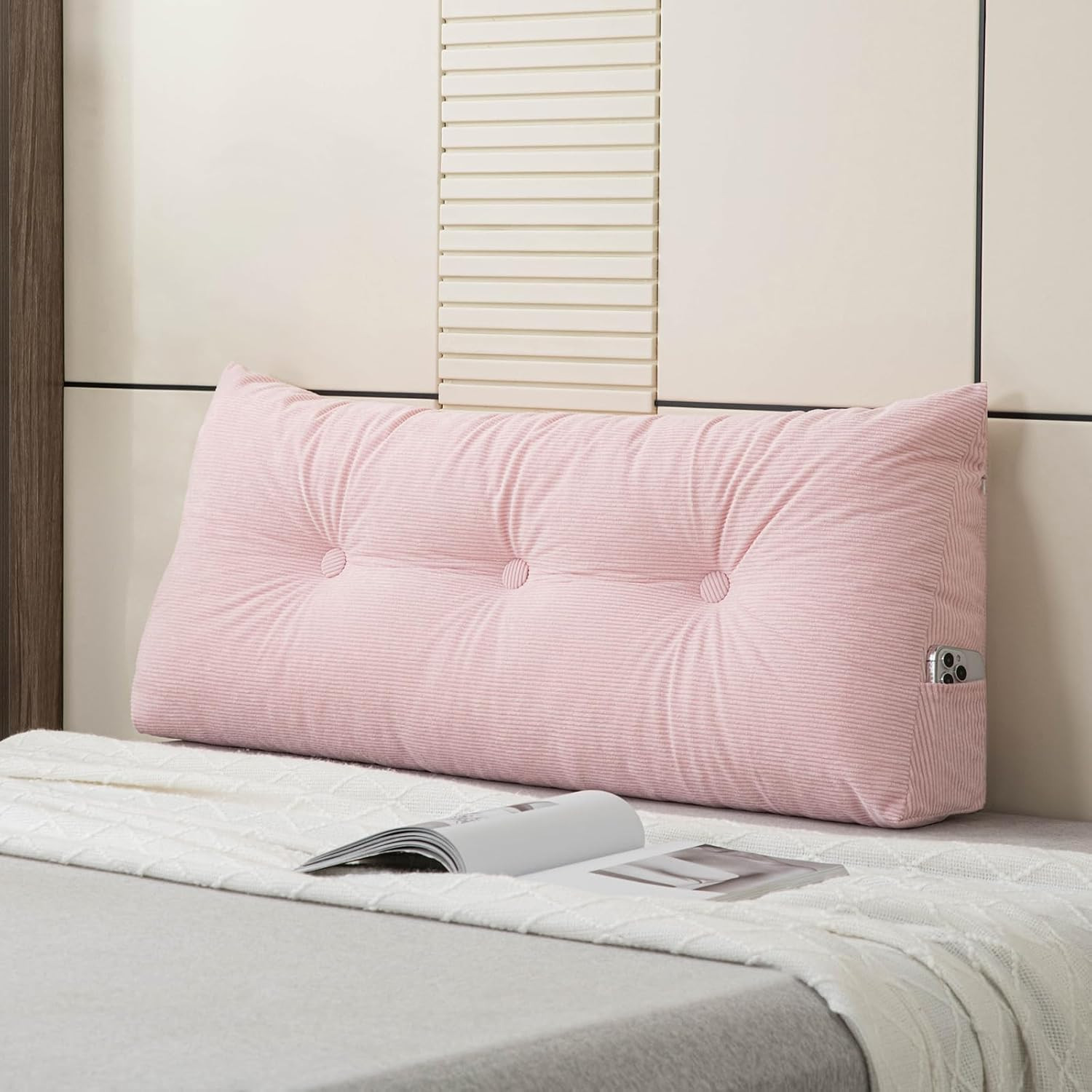 Headboard Pillow Wedge Pillow Headboard Dorm Headboard Twin XL Long Back Pillow
