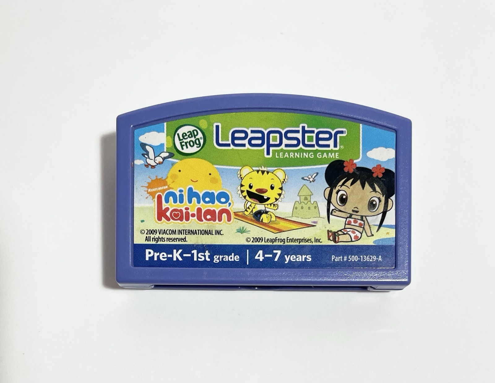 LEAP FROG LEAPSTER 1 & 2 LEARNING GAME Nickelodeon NI HAO KAI-LAN