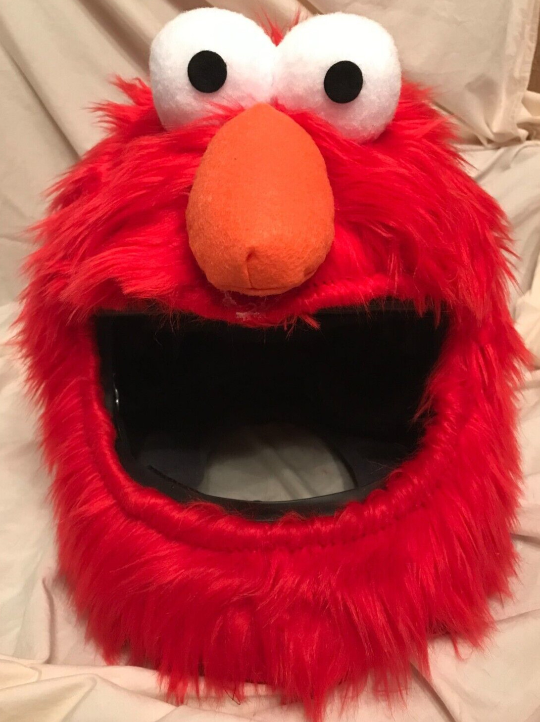 NEW Red "Tickle Me" Motorcycle Helmet Cover One Size Fits Most Handmade Red Baby