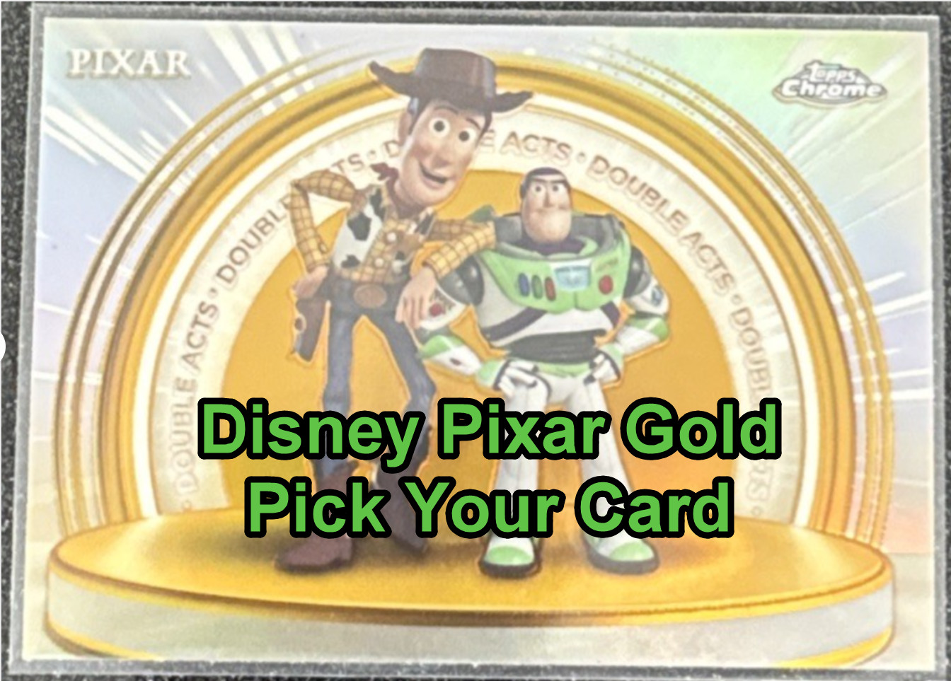 2025 Topps Disney Pixar Gold - Pick Your Card - Base- Scope- Inserts