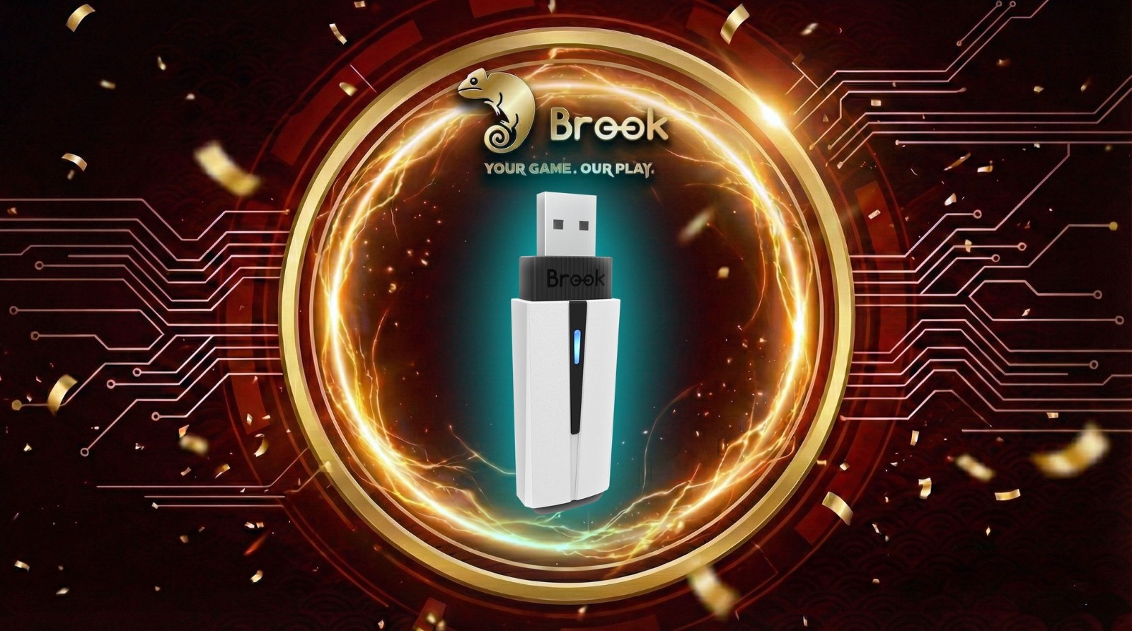 Brook Gaming Wingman P5 -P5 P4 PC Controller Converter Wireless & Wired Ver2026