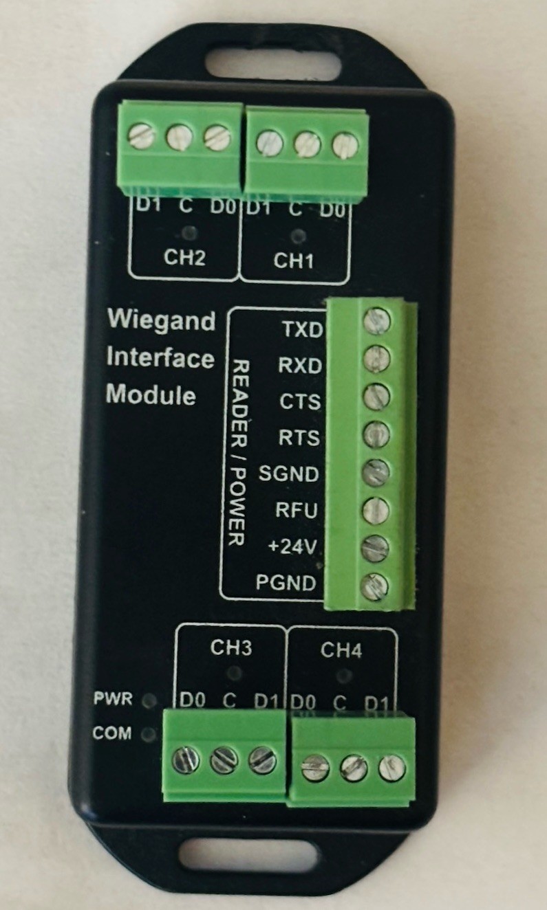 Wiegand Interface Module 4 Channel Output