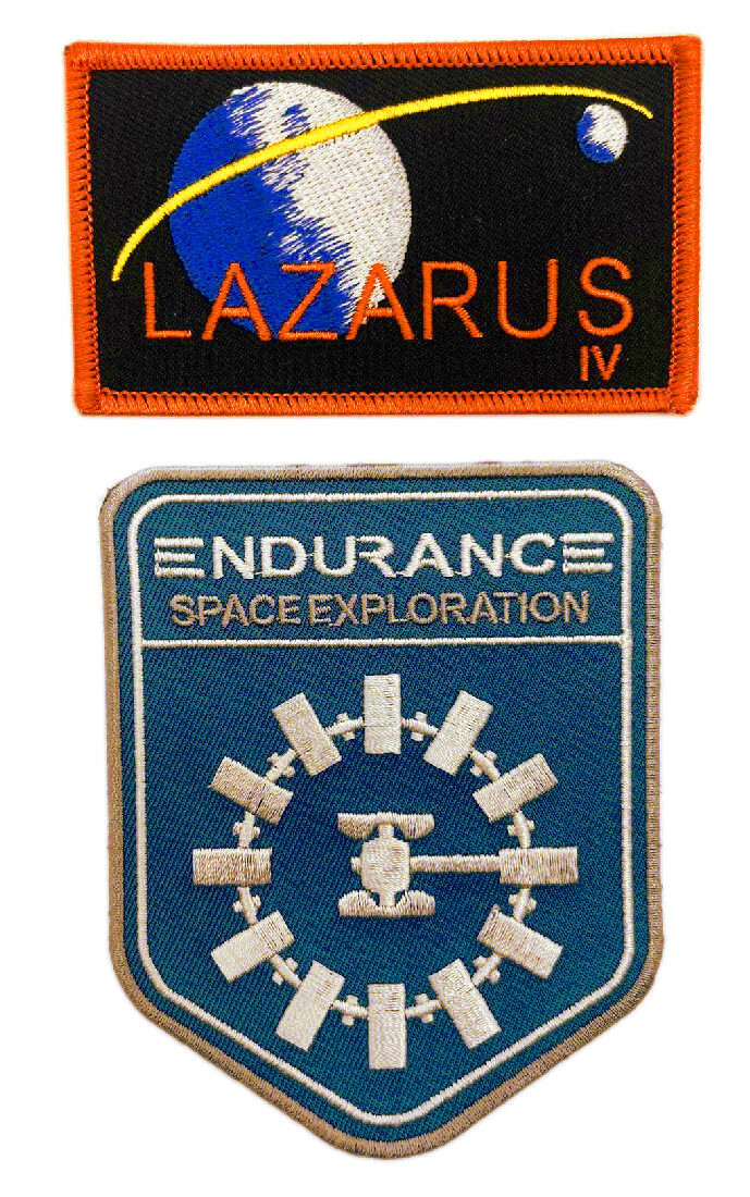 Lazarus Space Mission Interstellar Patch [2PC-Hook Fastener Backing -E1,L4]