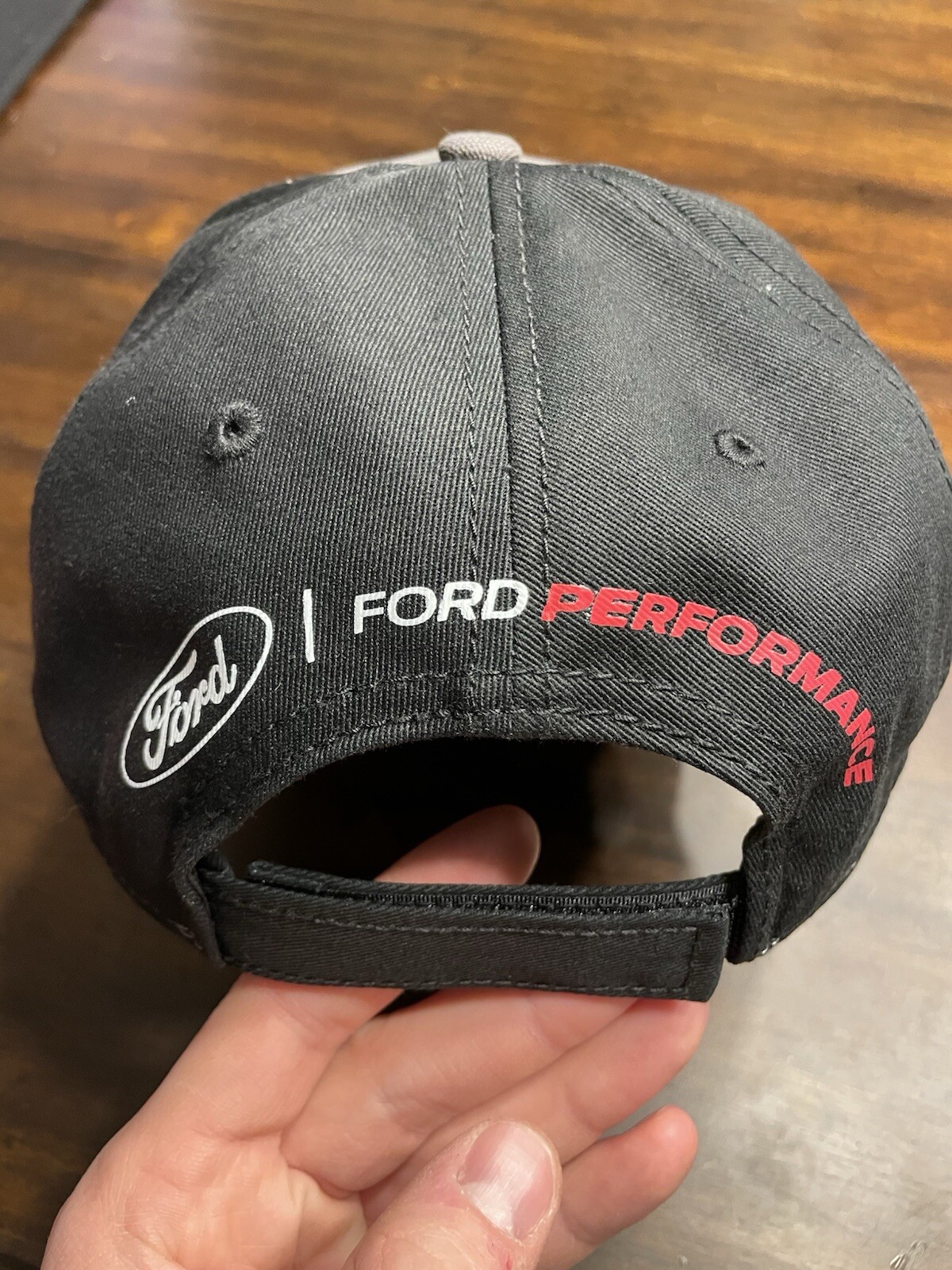 NEW Mens Ford F150 Raptor Gray/Black Adjustable Baseball Hat