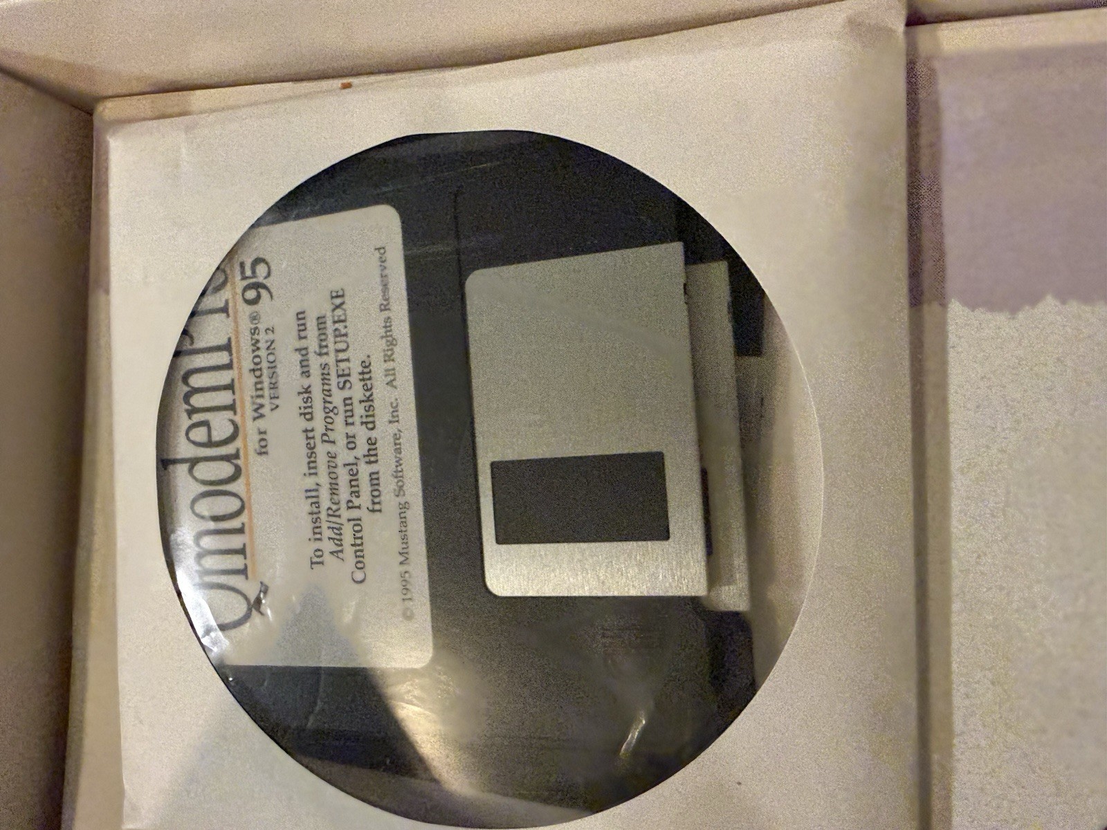 Qmodem Pro Professional Communication Software Windows 1995 V2 G1N