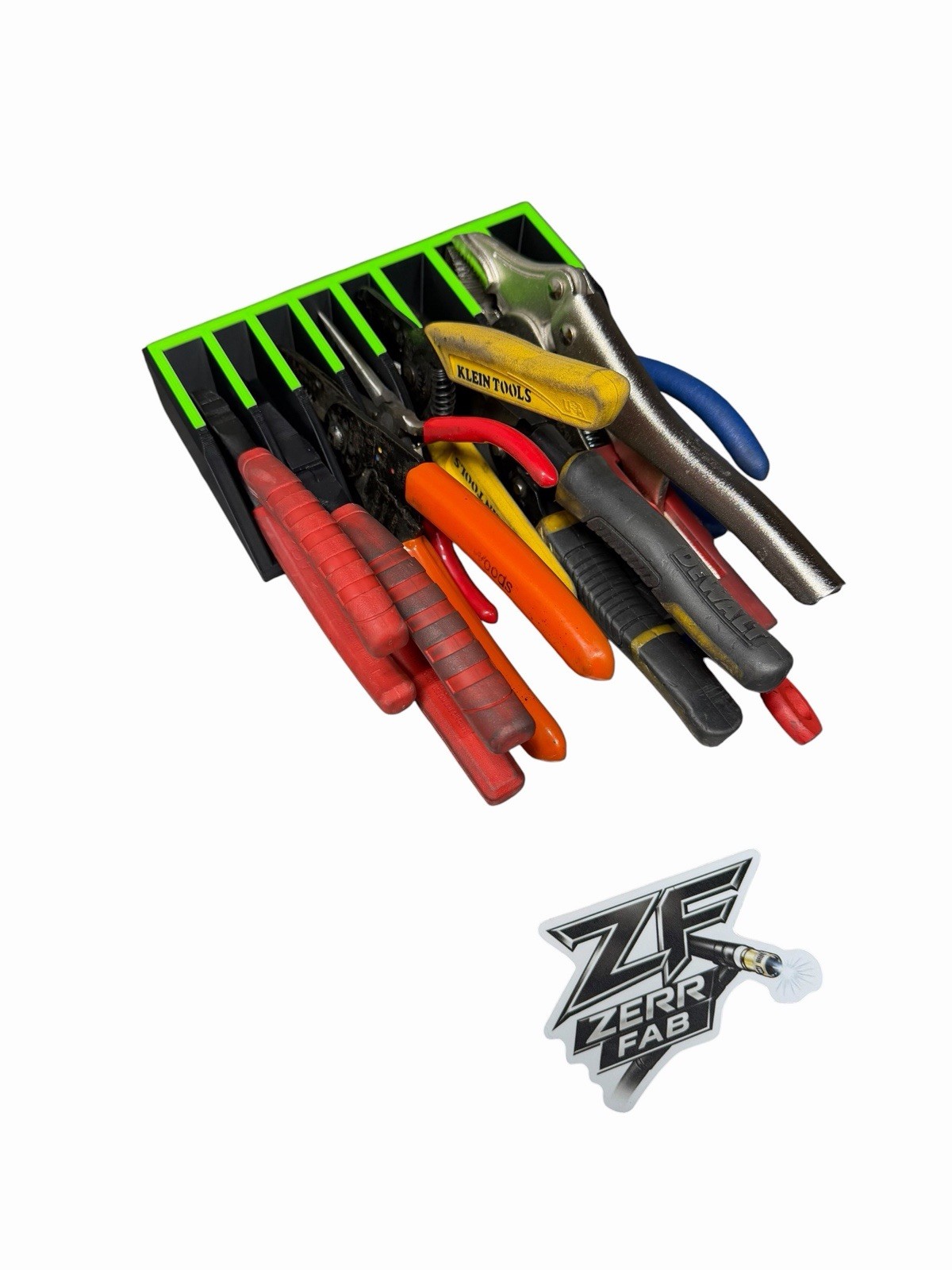3D Printed Plier Organizer Tray – Durable PETG Tool Holder for Toolbox Drawers