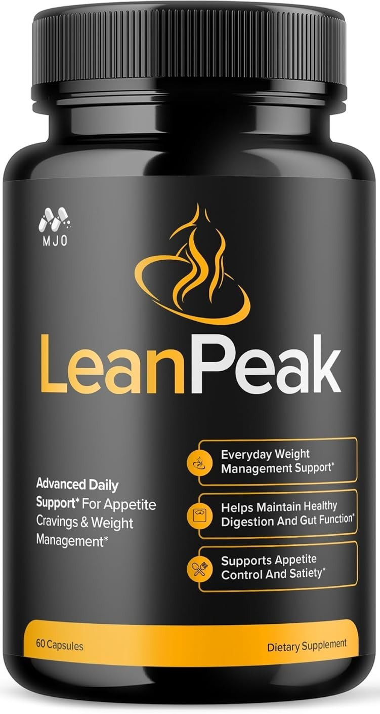 Lean Peak Capsules, Official Lean Peak Pills with Natural Ingredients, Advanced