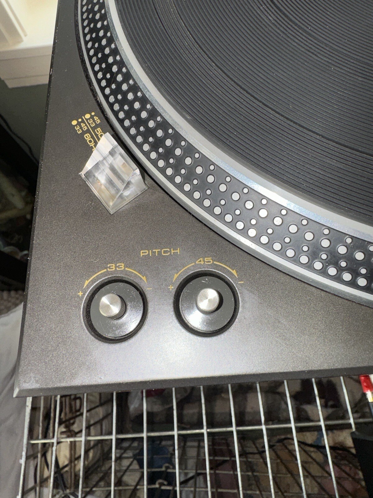 Vintage Technics SL-1510 Direct Drive Turntable WORKING