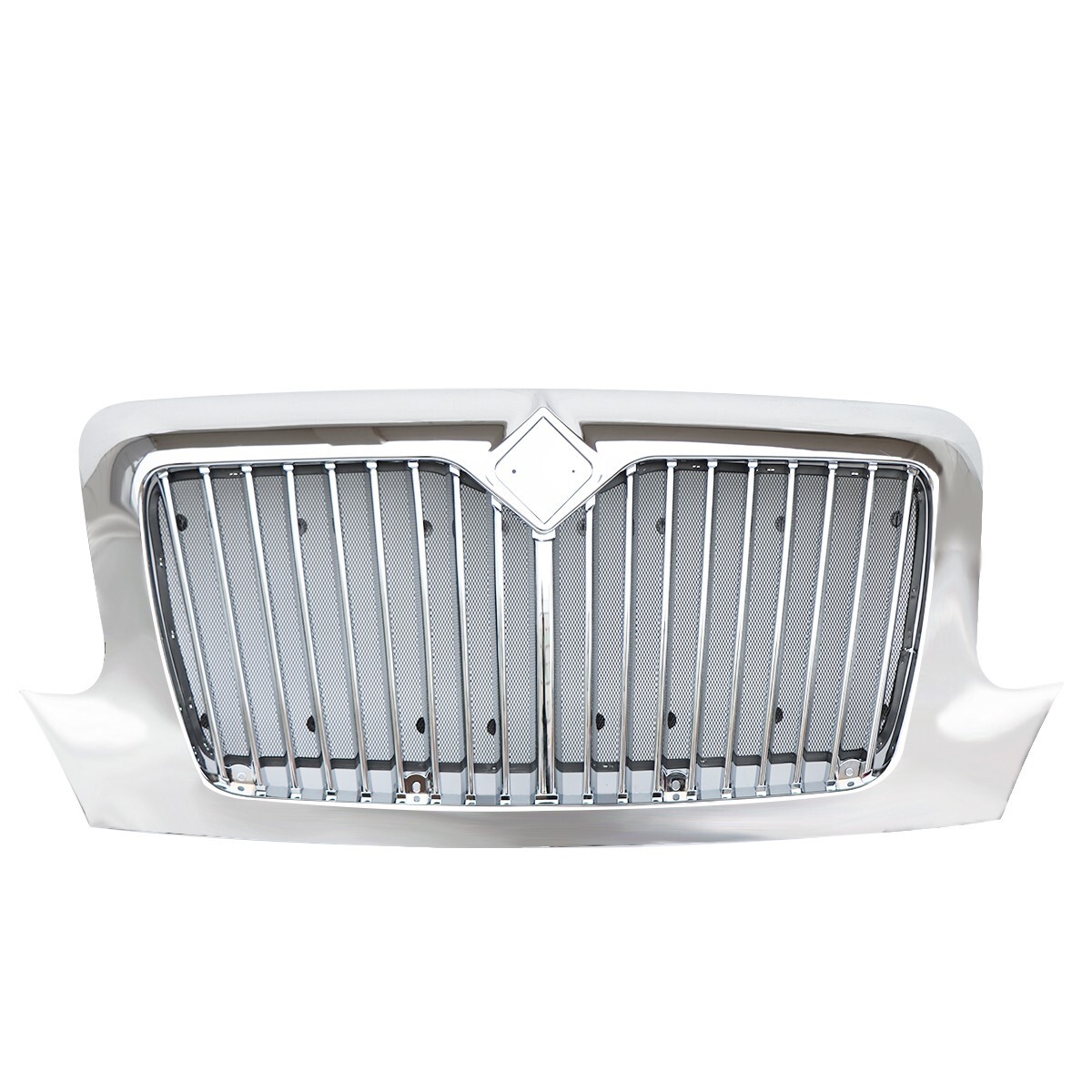 International Front Grille - Chrome Replacement, 4200, 4300, 4400 (02-15)