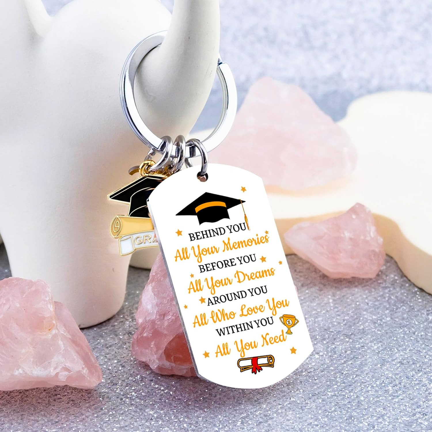 2026 Graduation Gifts for Her Him Class of 2026 Graduation Keychain Gifts for...
