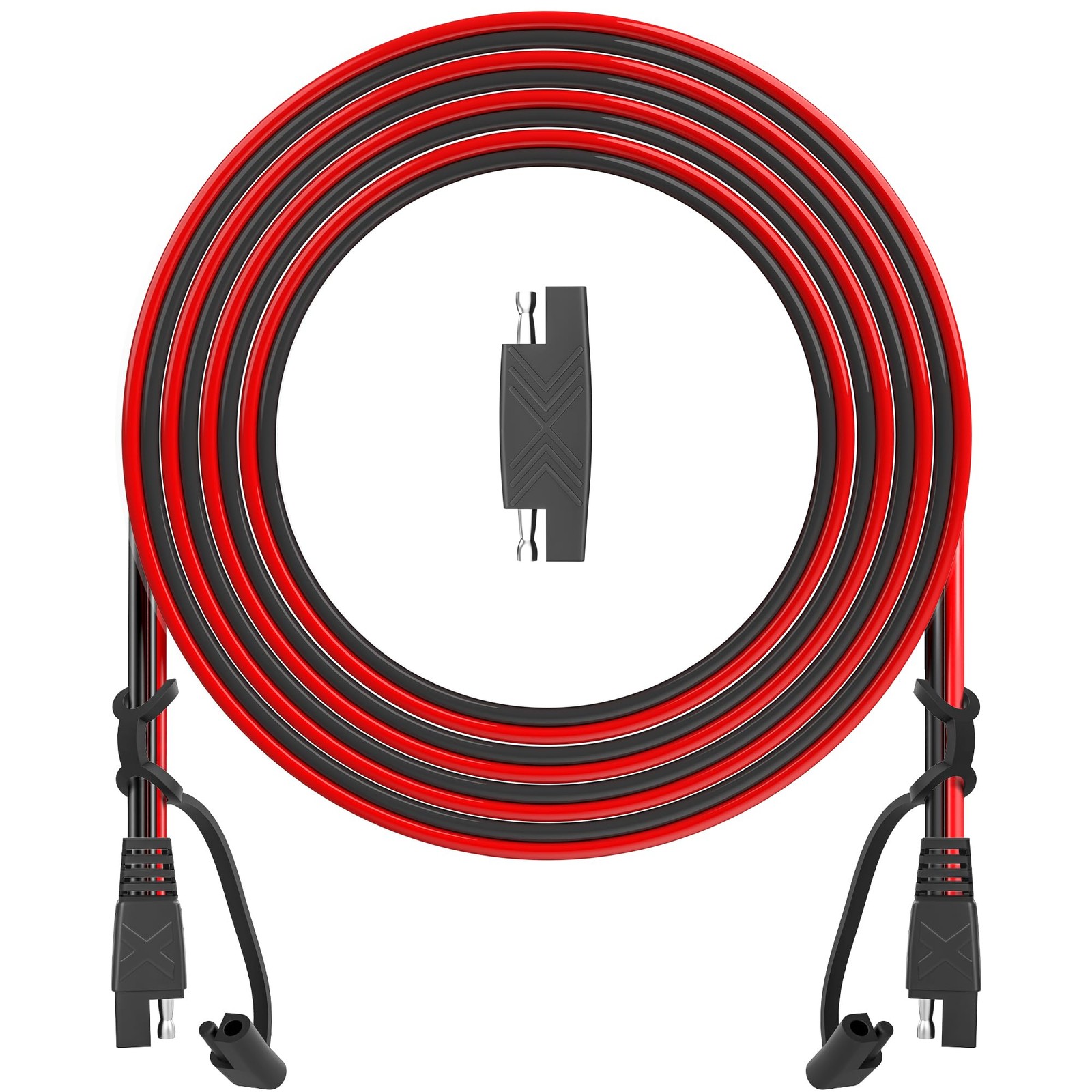 OYMSAE 15ft SAE Connector, Solar Panel Extension Cable, Quick Disconnect Wire...