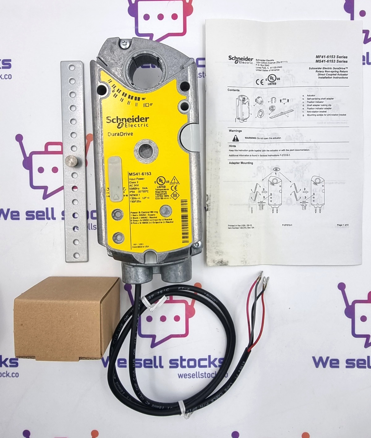 SCHNEIDER ELECTRIC DURADRIVE MS41-6153 Damper Actuator