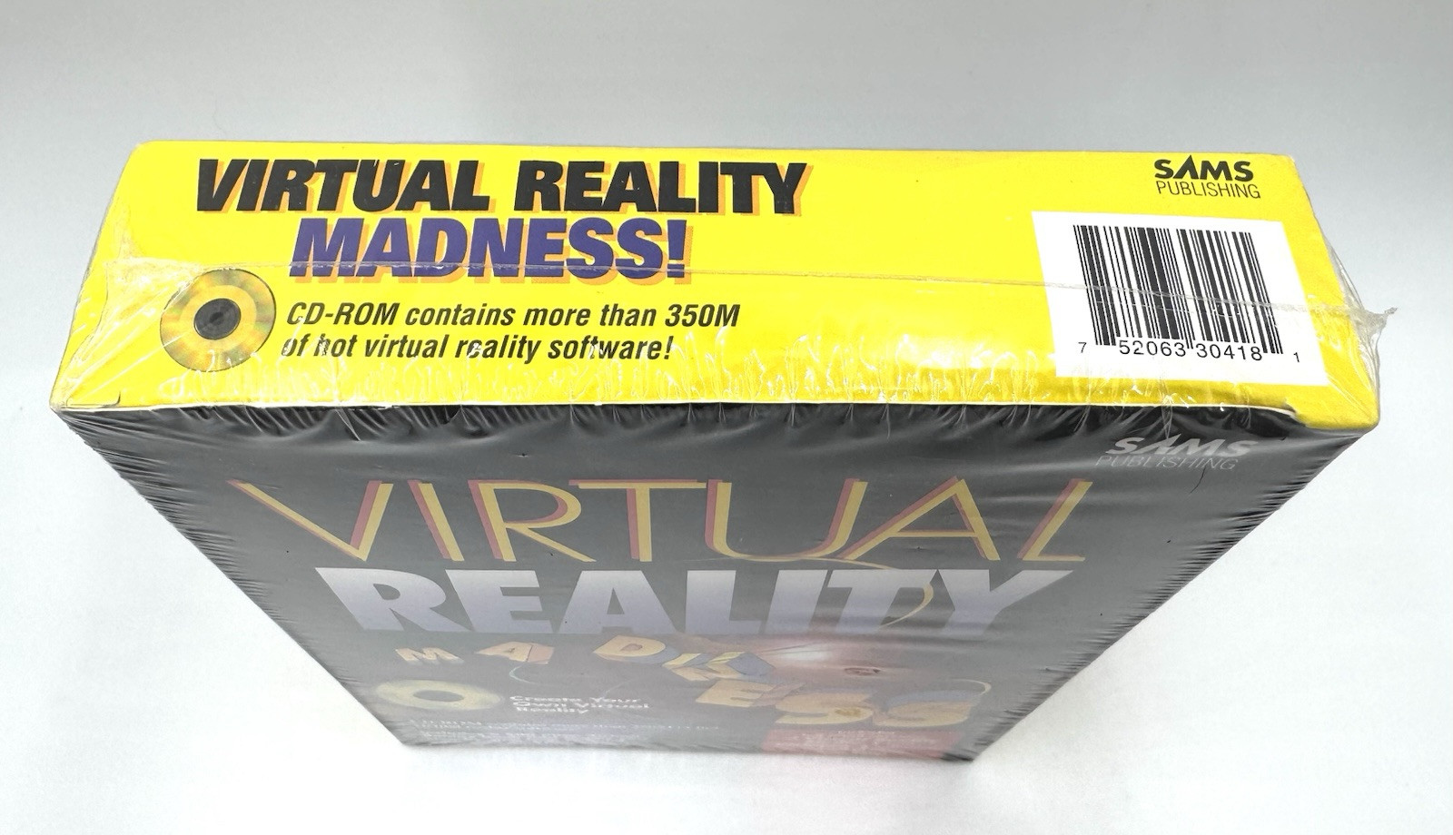 Virtual Reality Madness Vintage VR Software Sams Publishing Windows - NEW/SEALED