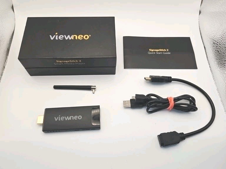 VIEWNEO Digital Signage Media Player HDMI Stick SignageStick 2 Tested