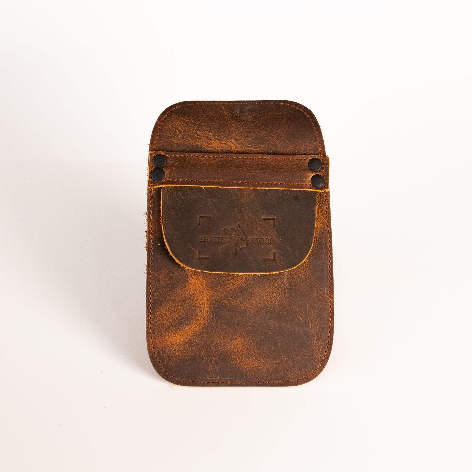 Pocket Quiver - Oil Tan Leather - Archery Back Pocket - Shatterproof Archery