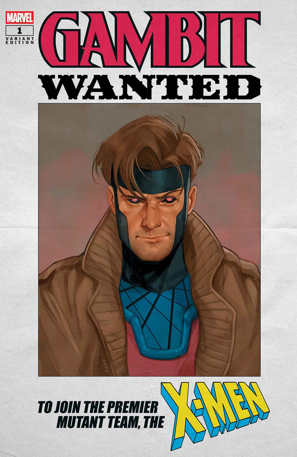 Gambit: Wanted #1 Phil Noto Wanted Variant A 7/22/26 Marvel Comics