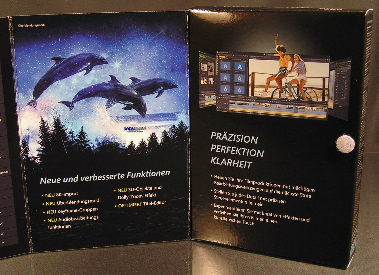 Pinnacle Studio 25 Plus Full Version Box + DVD 4K Video Software + Manual NEW