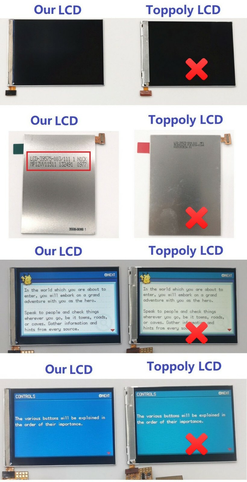 GBA 10 Levels V2 V5 IPS Backlight Backlit LCD Mod Customized SHELL