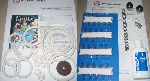 1969 Gottlieb Airport Pinball Machine Tune-up Kit
