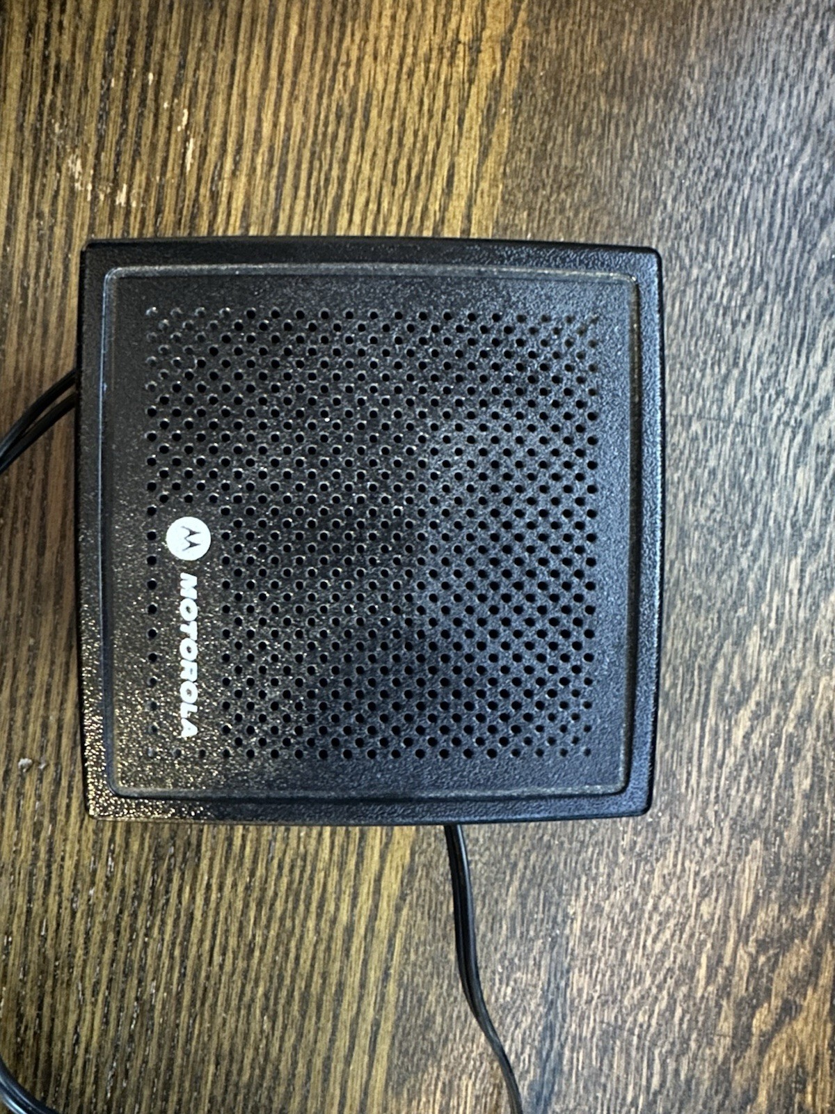 Motorola HSN4031B Wired External Speaker Radio two way two-way Black OEM GENUINE
