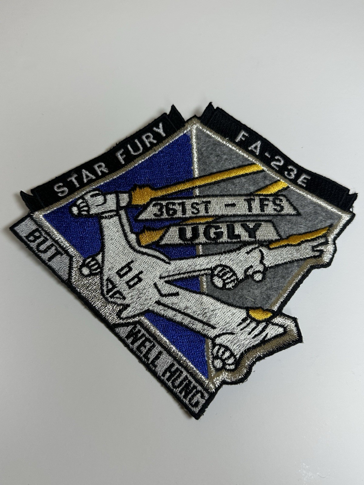 Babylon 5 Star Fury Warner Bros 1997 Embroidered Patch