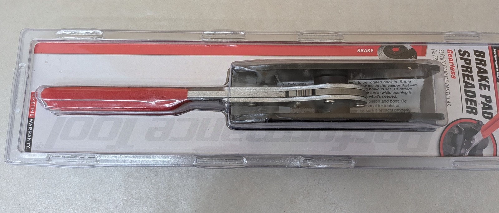 Performance Tool W80110 (CAT4) Gearless Brake Pad Spreader