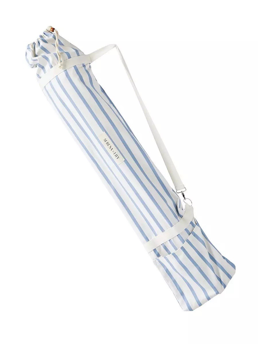 Serena & Lily Beach Umbrella-Botanical Green