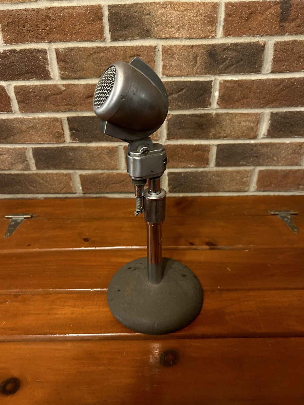 Vintage Turner Microphone Dynamic W. Stand