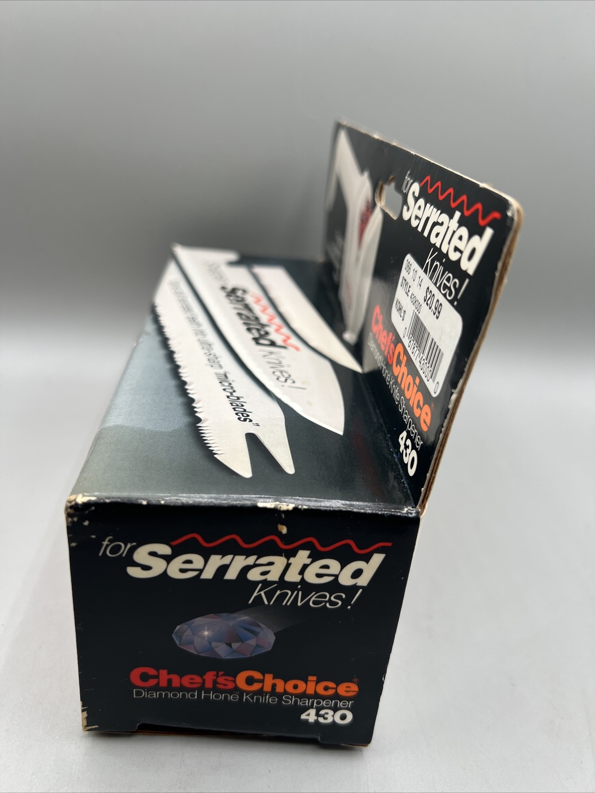 Edgecraft Chef Choice 430 Manual Serrated Knife Sharpener White