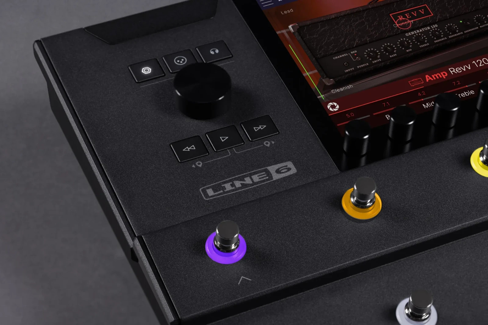 Line 6 Helix Stadium Floor Multi-Effects Guitar Processor in Black