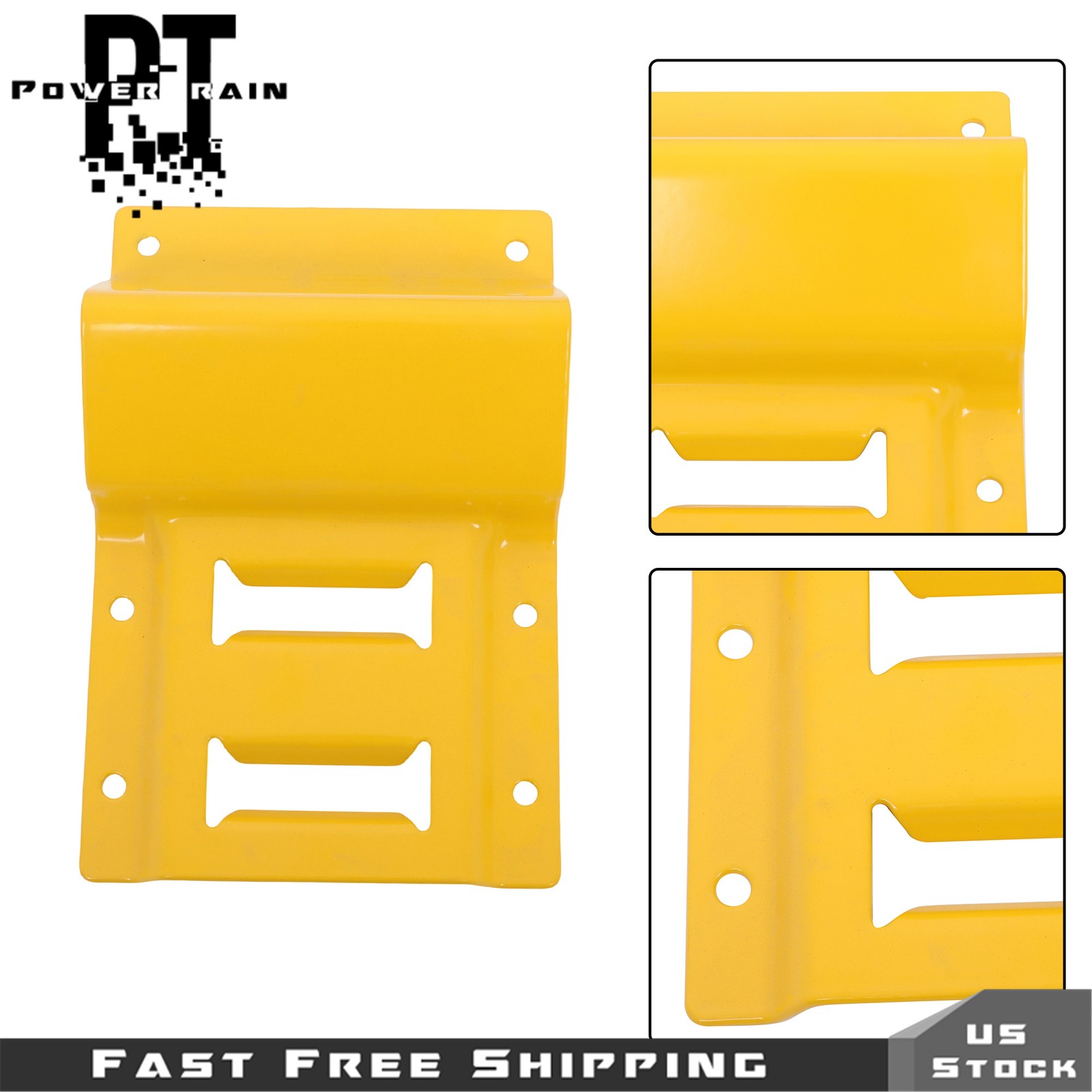 Wheel Chock Tie-Down 4PCS E Wheel Chock 2PCS 7.5' Tie-Down Strap For ATV