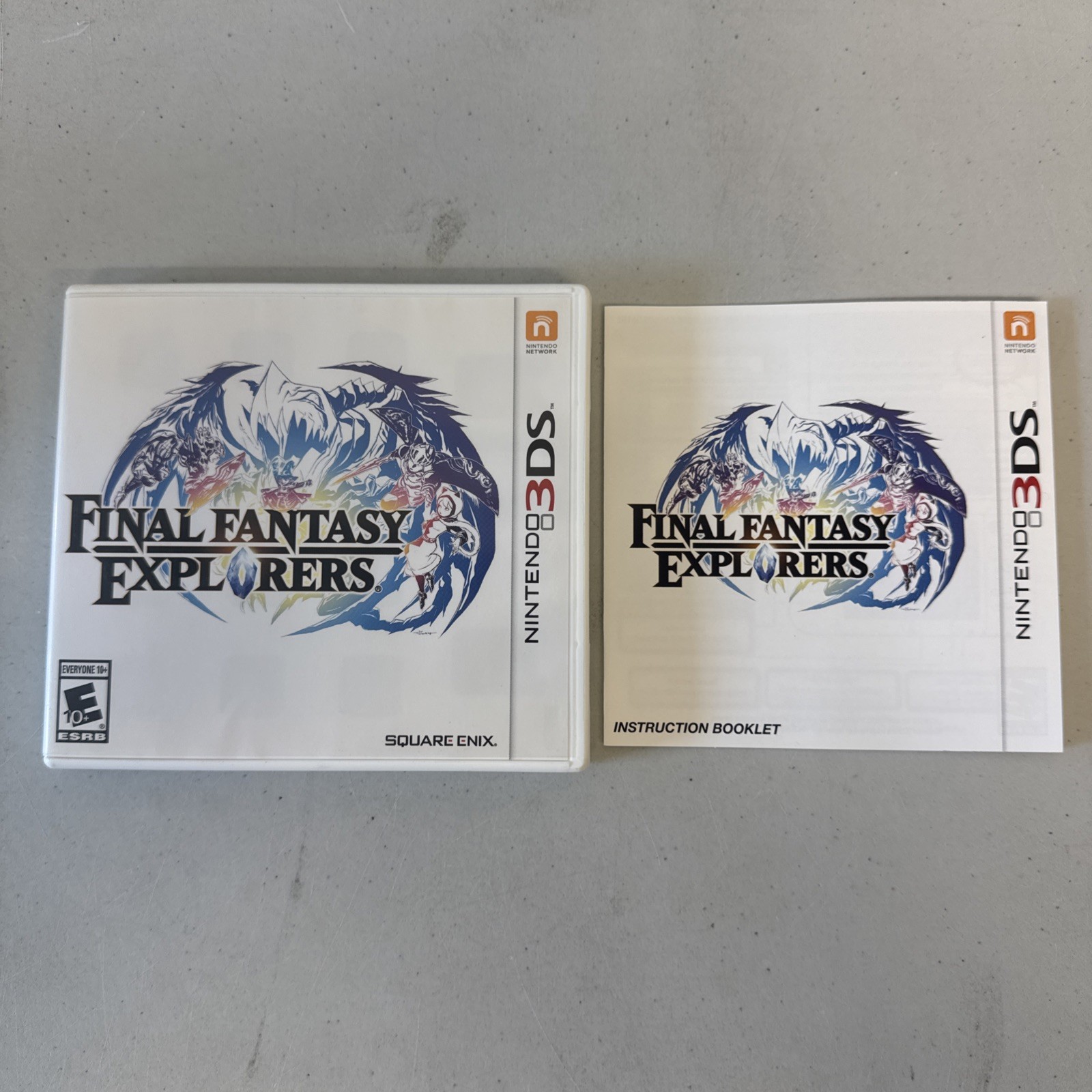 Final Fantasy Explorers - Nintendo 3DS Case Only - NO GAME / Authentic USA