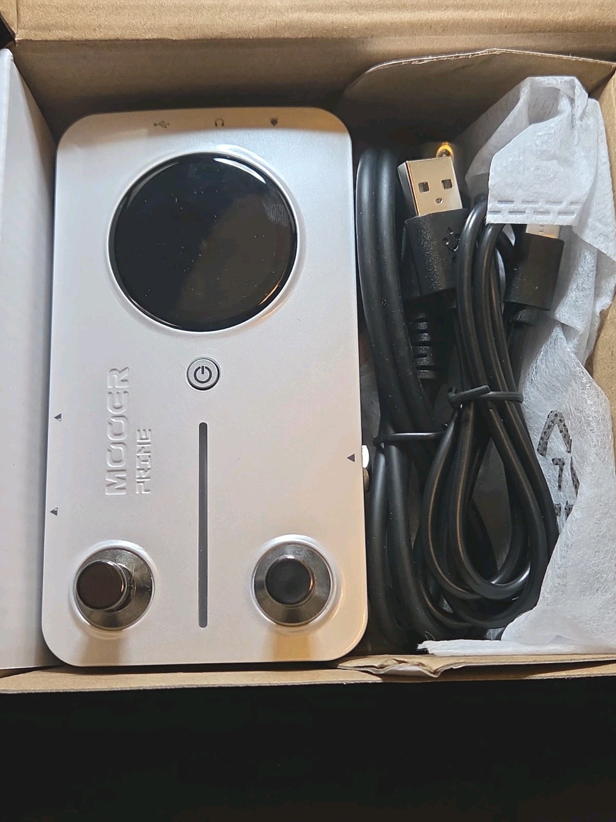 MOOER Prime M2 Multi Effects Processor Headphone Amp AI Stereo Bass Guitar Pedal